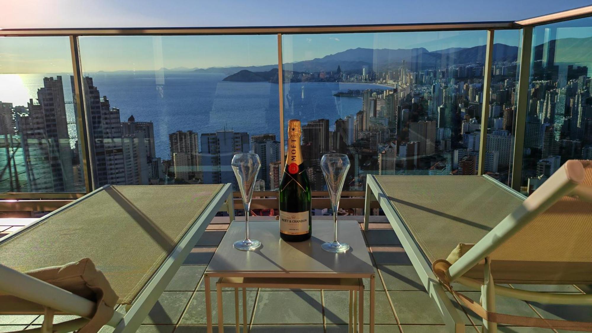 Skyline Floor 28 Sea Views Leilighet Benidorm Eksteriør bilde