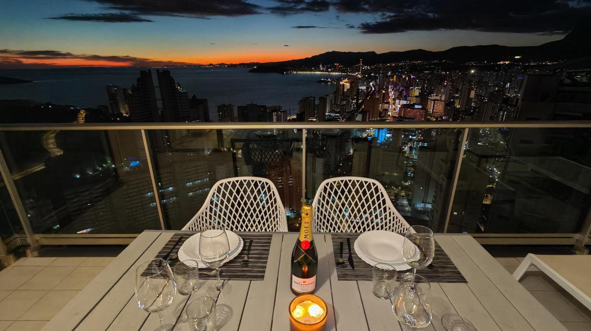 Skyline Floor 28 Sea Views Leilighet Benidorm Eksteriør bilde