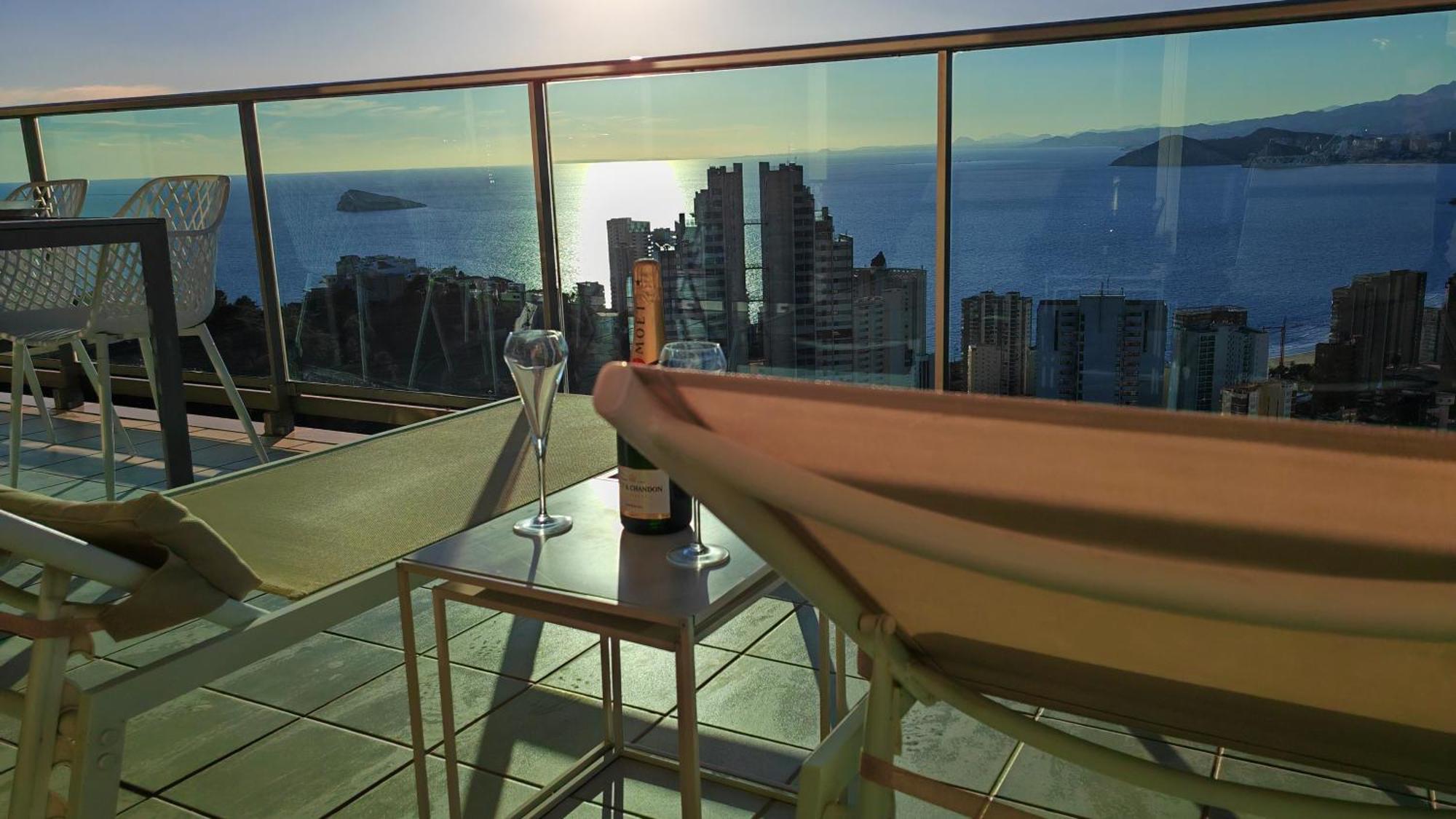 Skyline Floor 28 Sea Views Leilighet Benidorm Eksteriør bilde