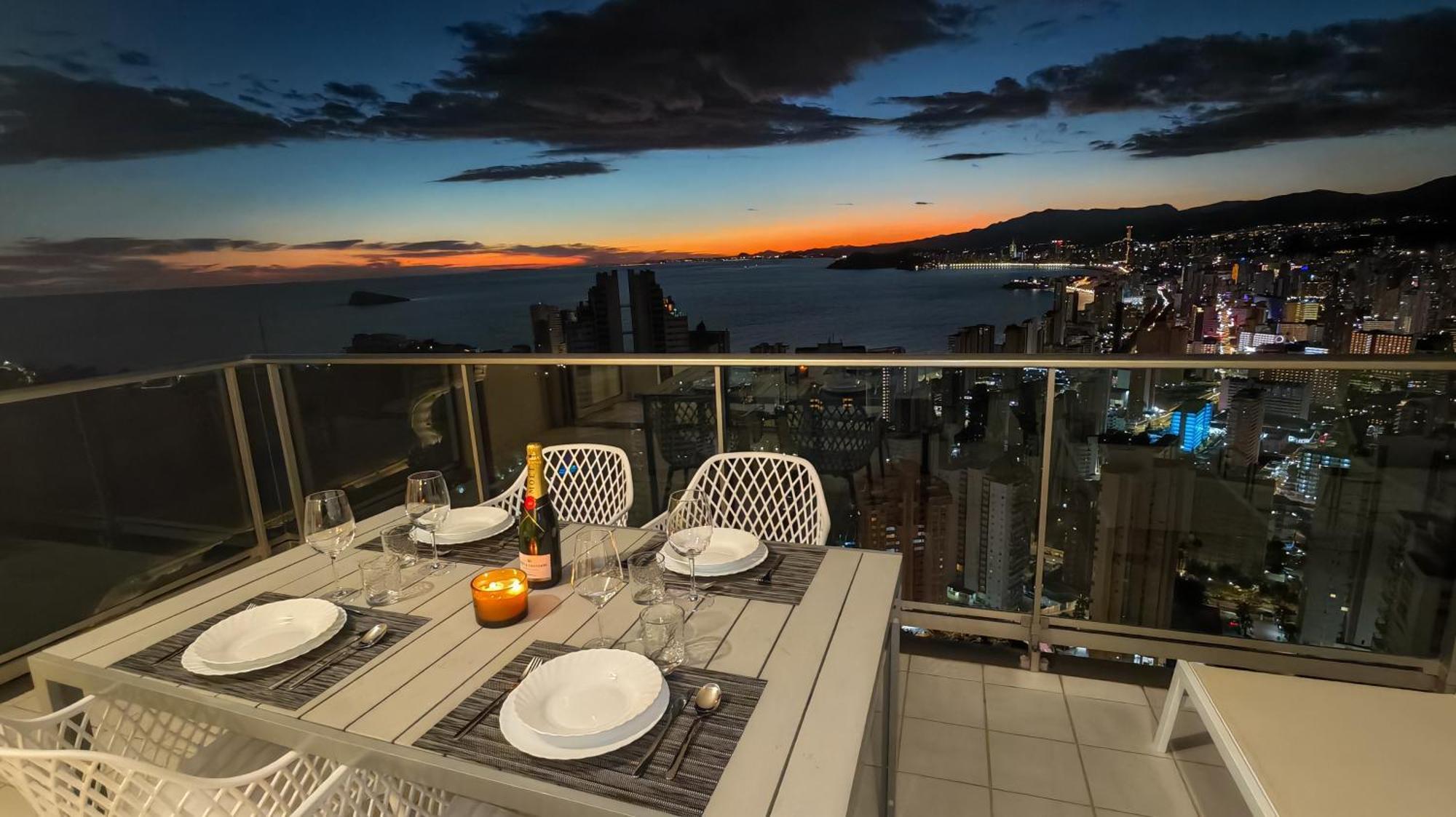 Skyline Floor 28 Sea Views Leilighet Benidorm Eksteriør bilde