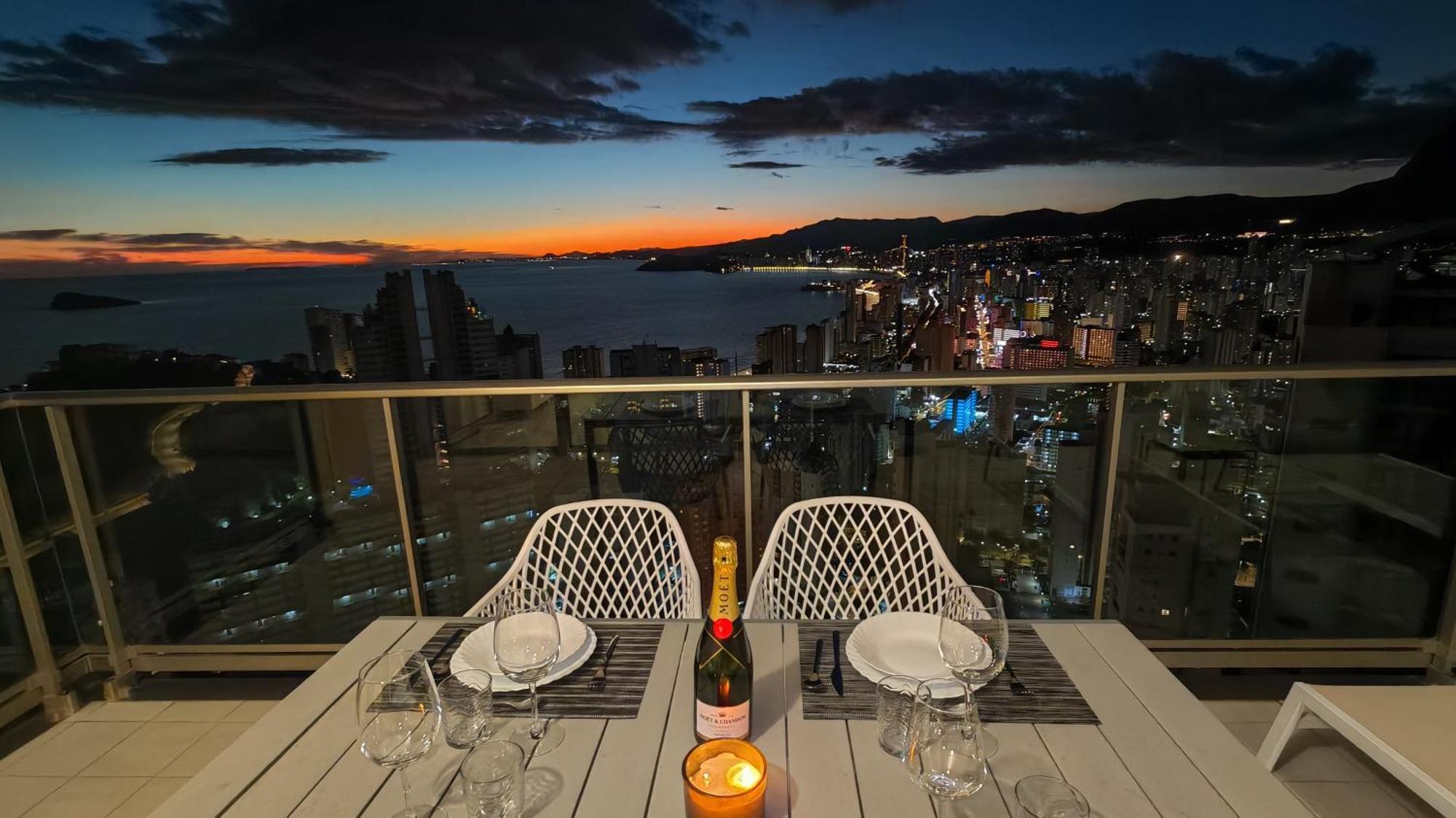 Skyline Floor 28 Sea Views Leilighet Benidorm Eksteriør bilde