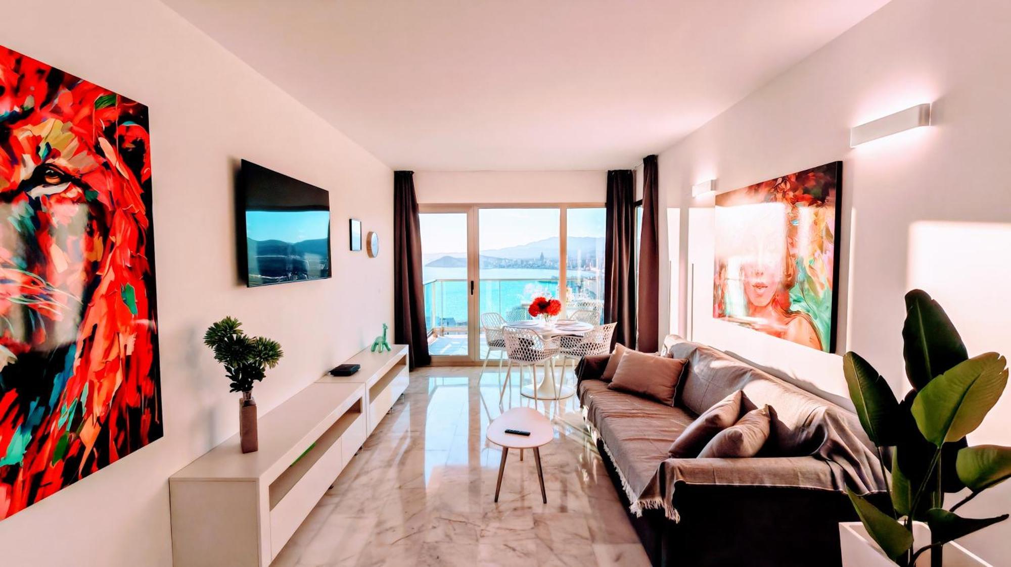 Skyline Floor 28 Sea Views Leilighet Benidorm Eksteriør bilde